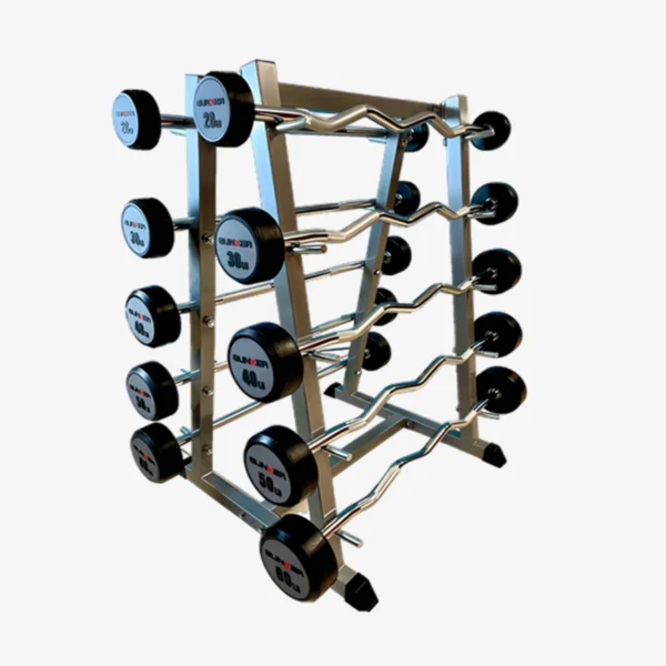  Set de barras rectas pro de peso integrado 20-60 libras