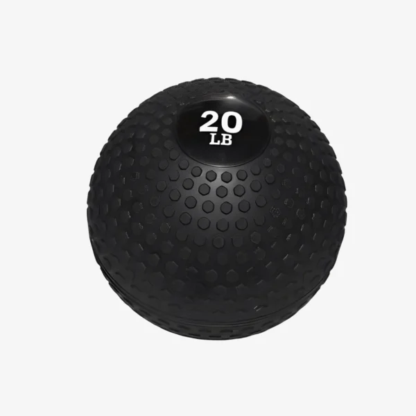 Slam ball anti-slip de 20 libras para entrenamiento