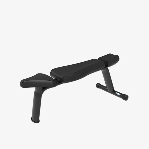 Banca plana de forma ergonómica