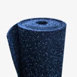 Rollo de caucho para cubrir piso de gym 10mt