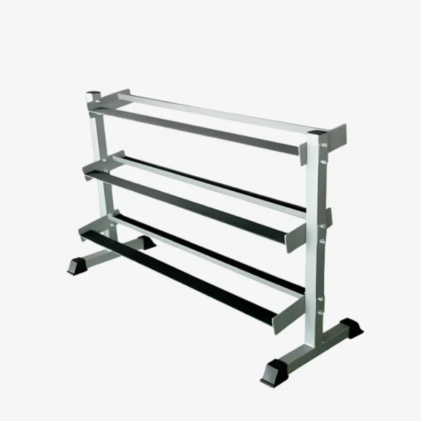 Rack para mancuernas hexagonales de 15 pares