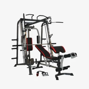 Equipo jaula smith machine multifuncional