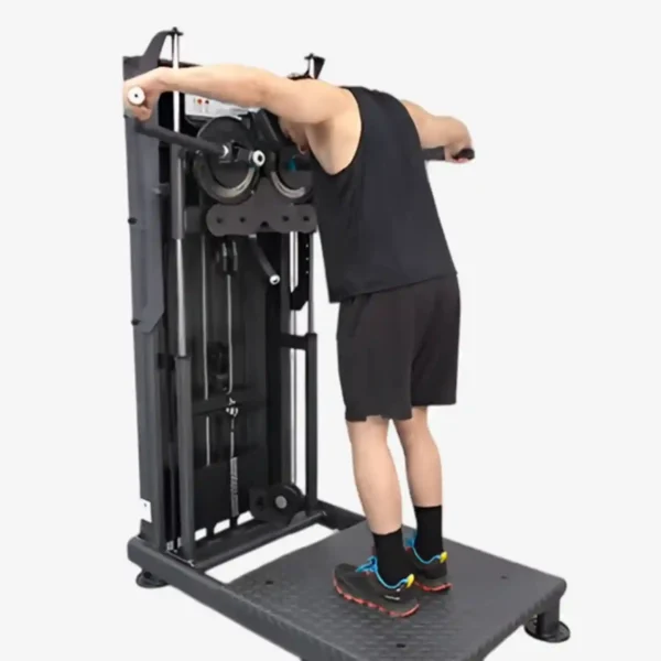 standing multi flight peso integrado maquinas de gimnasio aparatos para gimnasios zone sports