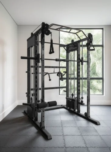 Jaula smith machine iron master con crossover photo review