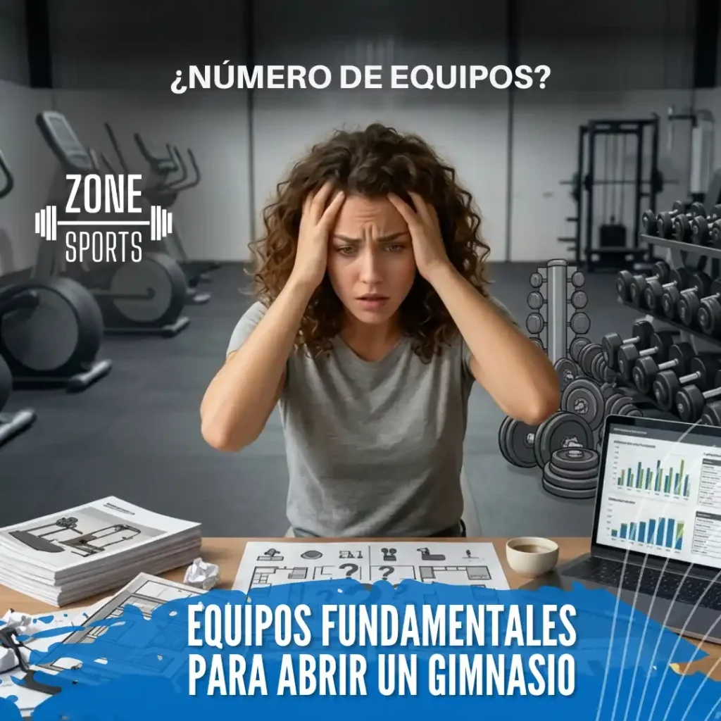 equipos fundamentales para abrir un gimnasio