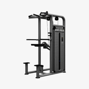 Máquina dip chin assist de peso integrado