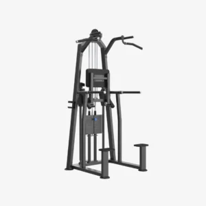 Equipo dip chin assist con peso integrado