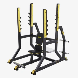 Titan Banca Olimpica Militar con rack